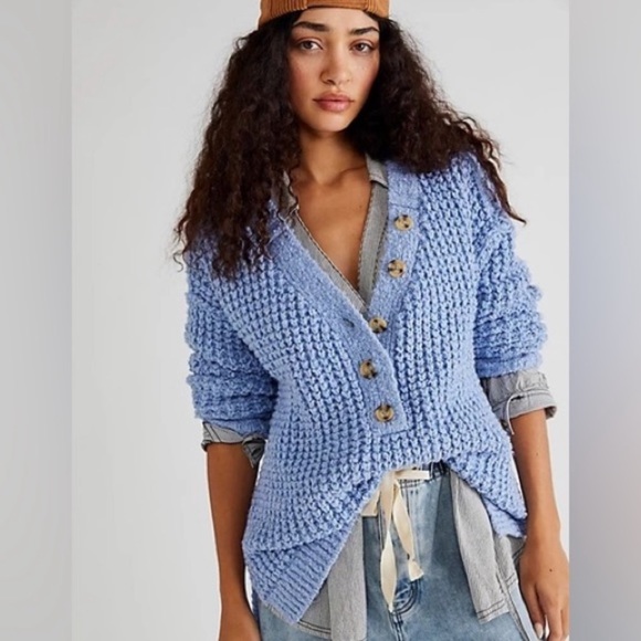 Free People Sweaters Free People Womens Whistle Thermal Henley